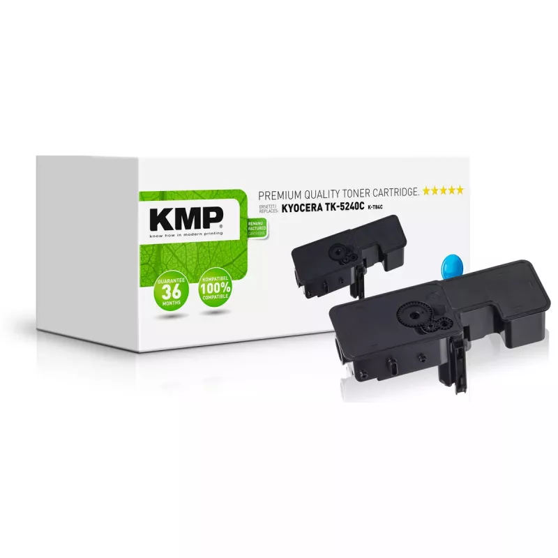 KMP dažų kasetė Kyocera TK-5240C 3000 puslapių žydra