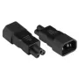 Maitinimo kištuko adapteris C14 C5 Alcasa PA-1405S juodas