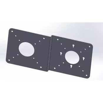 tvirtinimo rinkinys ALLNET VESA_MINIPC_PLATE Juoda