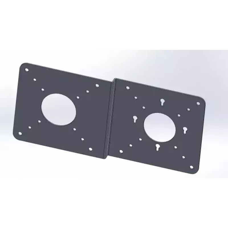 tvirtinimo rinkinys ALLNET VESA_MINIPC_PLATE Juoda