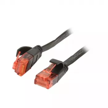 Tinklo kabelis Synergy 21 S216179V2 juodas 0,15 m Cat6 U/UTP