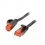 Tinklo kabelis Synergy 21 S216179V2 juodas 0,15 m Cat6 U/UTP