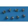 Varžtas ALLNET ALL-YF0021.005-100-PACK metalinis 17 mm, 4 vnt. pakuotė