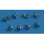Varžtas ALLNET ALL-YF0021.005-100-PACK metalinis 17 mm, 4 vnt. pakuotė
