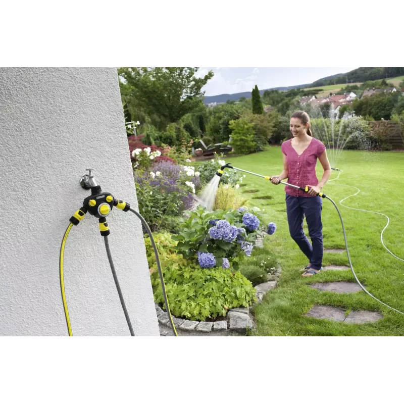 Mechaninis laistymo laikmatis Kärcher WT 2.000, juoda/geltona