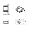 Lizdo apsauginis dangtelis USB Micro-B DeLOCK 64007