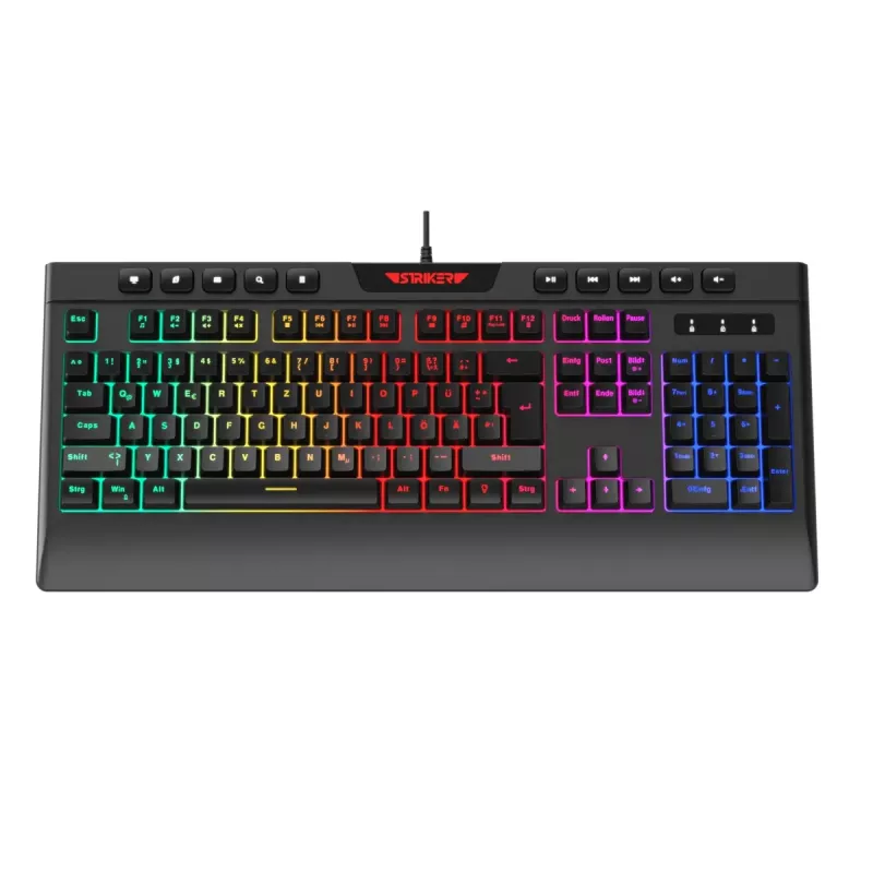 Hyrican GAMEMAX Diamond BK 7795 PC — AMD Ryzen 5 5500, 16 GB DDR4, 1 TB SSD, NVIDIA GeForce RTX 5050, Windows 11 Home, Juoda