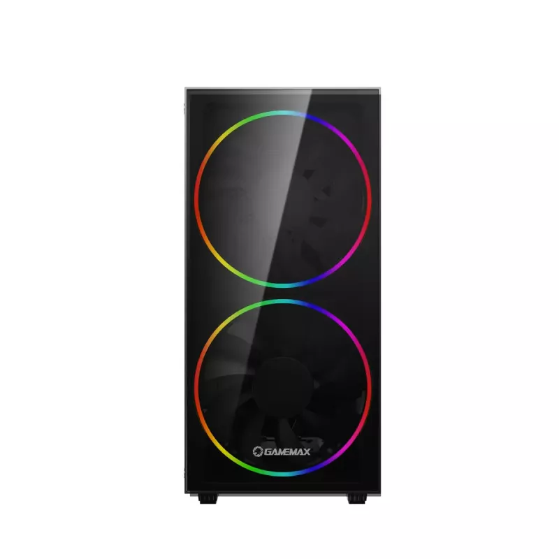 Stalinis kompiuteris Hyrican GAMEMAX Juoda Hole 7811 — Intel Core i5-14400F, 16GB DDR5, 1TB SSD, GeForce RTX 5060 Ti, Windows 11