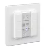 Sieninis jungiklių skydelis eQ-3 Homematic IP Wandtaster 6 mygtukų plastikinis baltas
