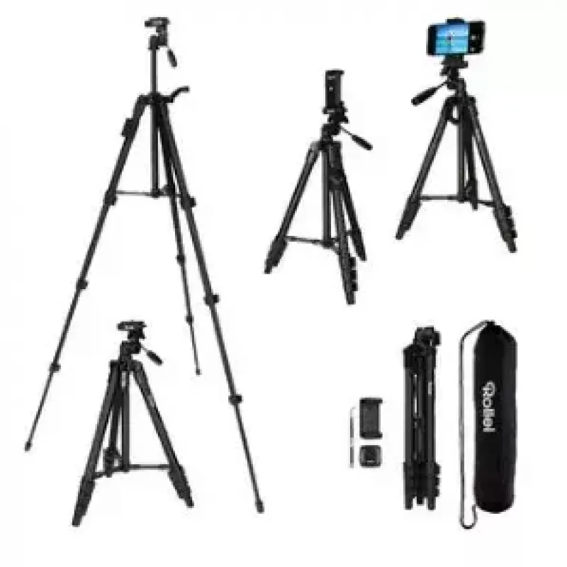 Trikojis Rollei 22638 išmaniajam telefonui / veiksmo kamerai 3 kojos Juodas