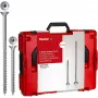 Varžtų rinkinys FISCHER Power Fast II L-Boxx 102 (MPN 558739) – įvairūs varžtai Power Fast II sistemai