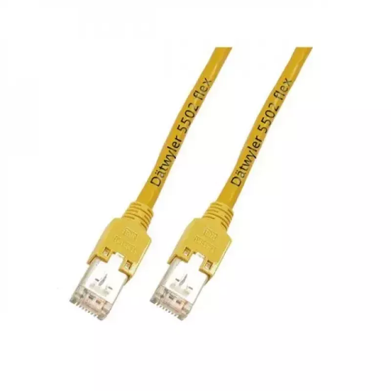 Tinklo kabelis EFB Elektronik K8702.0,50 RJ-45 Cat5e 0.5 m Geltonas