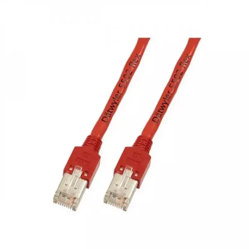 Tinklo kabelis EFB Elektronik K8703.0,5 RJ-45 Cat5e 0,5 m raudonas