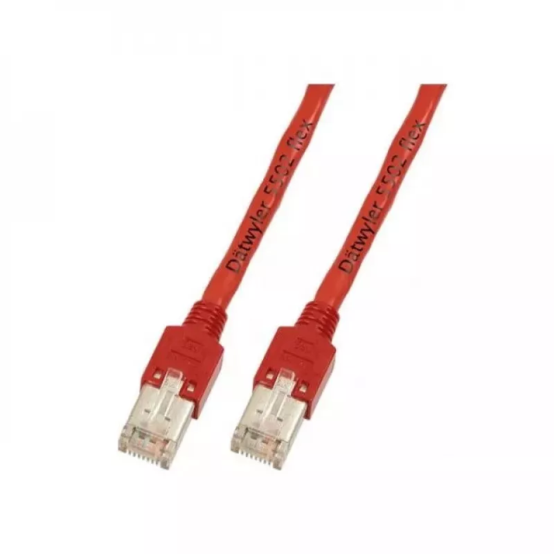 Tinklo kabelis EFB Elektronik K8703.1 RJ-45 Cat5e 1 m raudonas