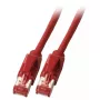 Tinklo kabelis EFB Elektronik K8708RT.1 RJ-45 Cat6a 1 m raudonas