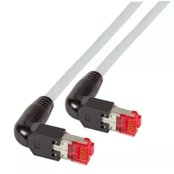 Tinklo kabelis EFB Elektronik K4137GR.10 RJ-45 Cat6a 10 m Pilkas