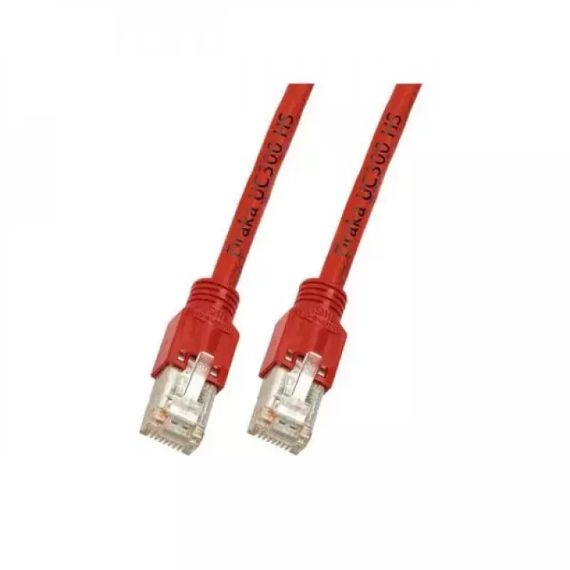 Tinklo kabelis EFB Elektronik K8012.1 RJ-45 Cat5e 1 m Raudonas