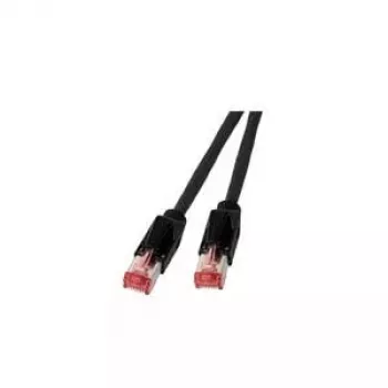 Tinklo kabelis EFB Elektronik Cat.6a HiroseTM21 RJ-45 Cat6a 10 m Juodas