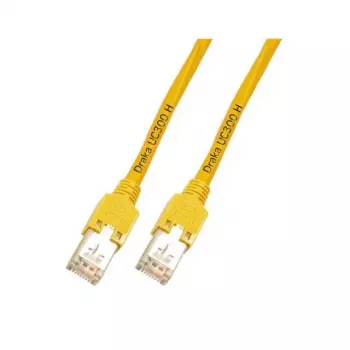 Tinklo kabelis EFB Elektronik K8075.5 RJ-45 Cat5e 5 m Geltonas