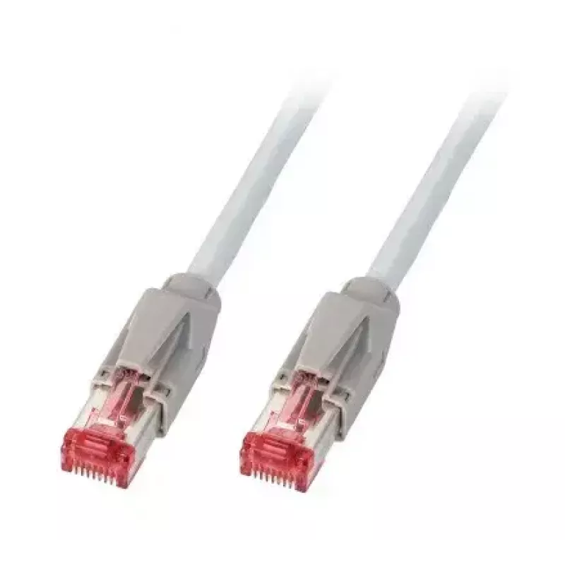 Tinklo kabelis EFB Elektronik 5,0 m RJ-45 Cat6a Pilka