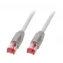 Tinklo kabelis EFB Elektronik 5,0 m RJ-45 Cat6a Pilka