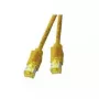 Tinklo kabelis EFB Elektronik RJ45 S/STP Cat6a 10 m geltonas
