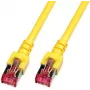 Tinklo kabelis EFB Elektronik 5m Cat6 RJ-45 RJ-45 geltonas