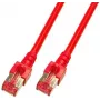 Tinklo kabelis EFB Elektronik 30m RJ-45 Cat6 raudonas