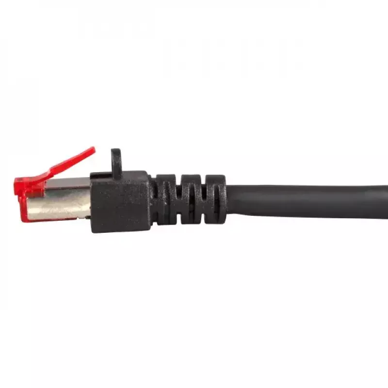 Tinklo kabelis EFB Elektronik RJ45 S/FTP Cat6 20 m Juodas