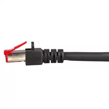 Tinklo kabelis EFB Elektronik RJ45 S/FTP Cat6 25 m juodas