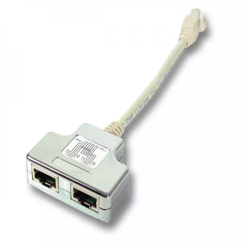Tinklo kabelis EFB Elektronik K5125.015 RJ-45 0,15 m Baltas