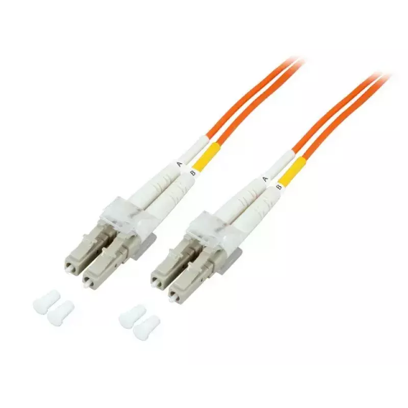 Skaidulinis optinis kabelis EFB Elektronik O0330.0,5 0,5m LC Oranžinis