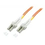 Skaidulinis optinis kabelis EFB Elektronik O0330.0,5 0,5m LC Oranžinis