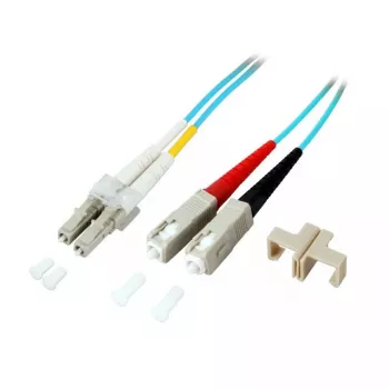 Šviesolaidinis kabelis EFB Elektronik O0314.0,5 0,5 m 2x LC Turquoise