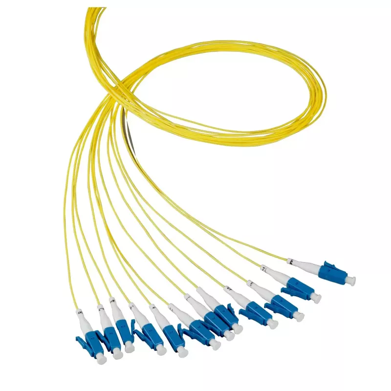 Šviesolaidinis kabelis EFB Elektronik O0480.2 2 m LC geltonas