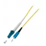 Skaidulinis optinis kabelis EFB Elektronik O0947.2 2 m LC SC Geltonas