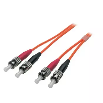 Šviesolaidinis kabelis EFB Elektronik O6013.15 15 m ST Oranžinis