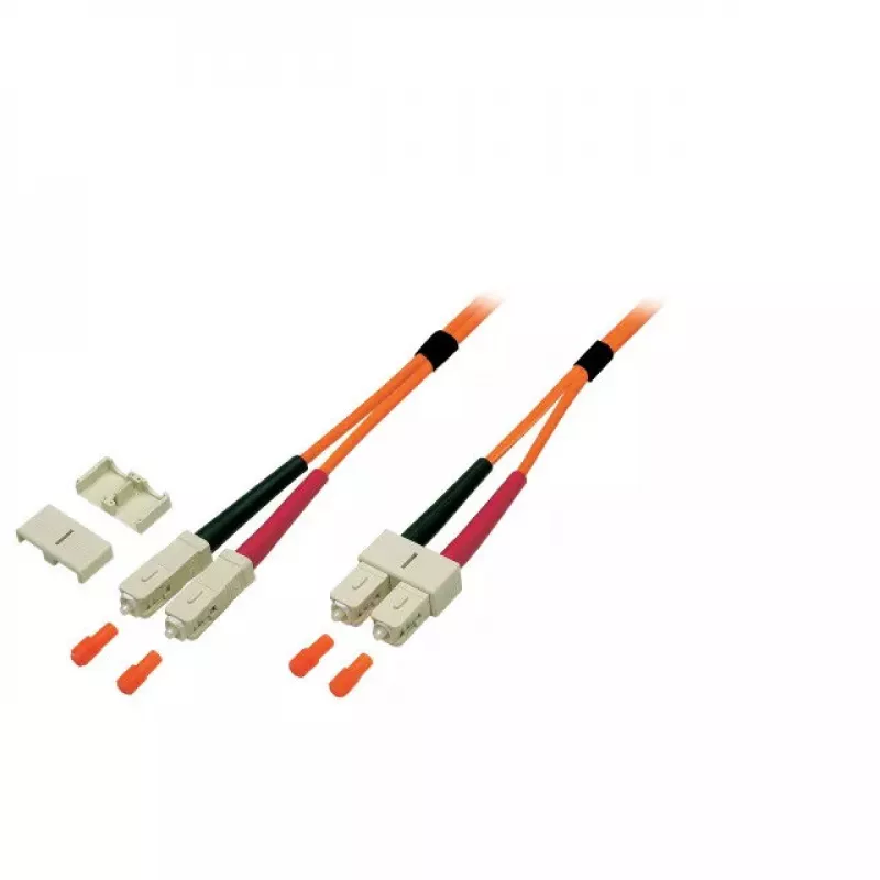 Šviesolaidinis kabelis EFB Elektronik O6413.5 5 m SC Oranžinis