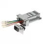 Kabelio jungties adapteris EFB Elektronik ETM23067 — DB-09 į RJ-45, pilkas