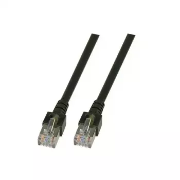 EFB Elektronik K5456.1,5 RJ-45 Cat5e tinklo kabelis 1,5 m, juodas