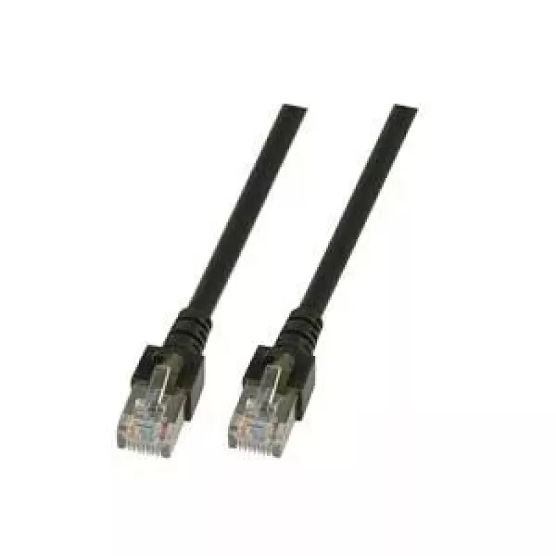 Tinklo kabelis EFB Elektronik Cat5e RJ-45 20 m Juodas