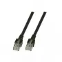Tinklo kabelis EFB Elektronik Cat5e RJ-45 20 m Juodas