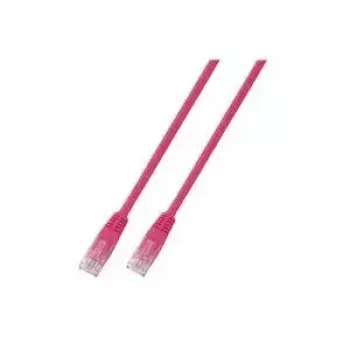 Ethernet kabelis EFB Elektronik RJ45 U/UTP Cat.5e 3 m purpurinis