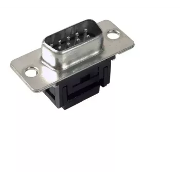 Laidų jungtis D-Sub EFB Elektronik 29062.1, juoda metalinė apdaila