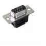 Laidų jungtis D-Sub EFB Elektronik 29062.1, juoda metalinė apdaila
