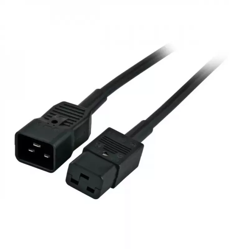Maitinimo laidas EFB Elektronik EK519.2,5 juodas 2,5 m C20 C19