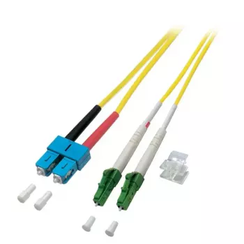 Šviesolaidinis kabelis EFB Elektronik O0383.1 1 m LC SC Geltonas