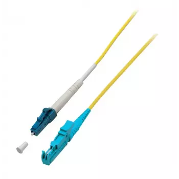 Šviesolaidinis kabelis EFB Elektronik O0863.5 — OS2 9 µm, E-2000 (LSH) į LC, 5 m, geltonas