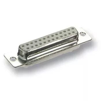 Laidinė jungtis D-Sub EFB Elektronik 28614.1, sidabrinė, alavuoti kontaktai