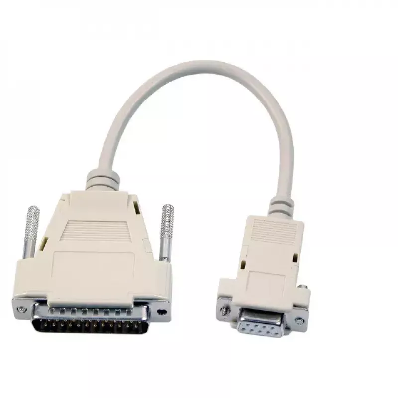 Serijinis kabelis EFB Elektronik EK125.2 smėlio spalvos 2 m DB25 DE-9